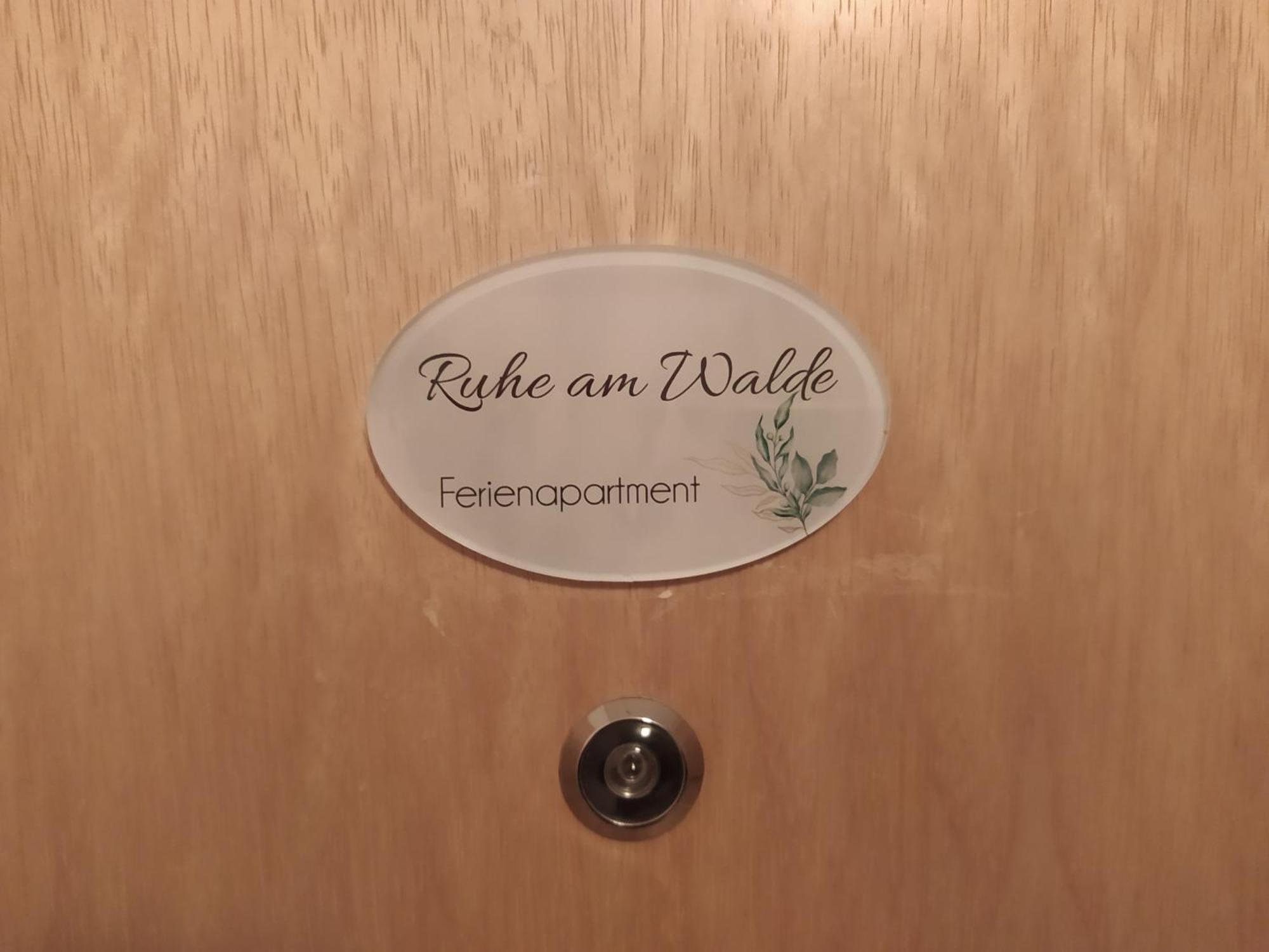 Ruhe Am Walde Apartment Meschede Exterior photo